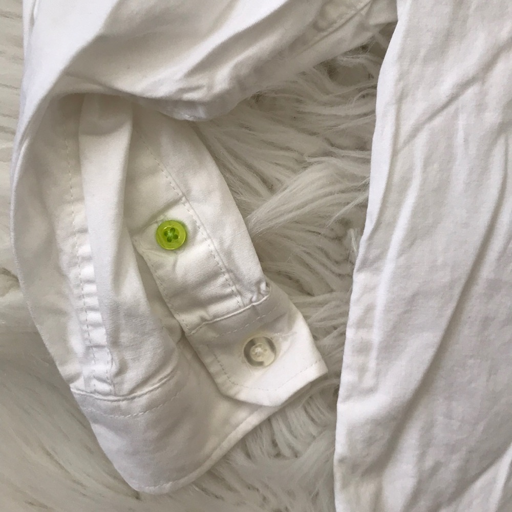 H&M white button down dress shirt for a boy! - Picture 3 of 5
